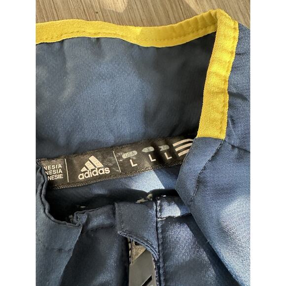 Adidas Michigan Wolverines Rain Jacket Men’s Size Large - Picture 3 of 6